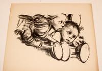 Kathe Kollwitz, (German, 1867-1945), Deutschlands Kinder Hungert