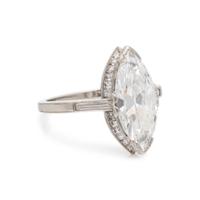 ART DECO, DIAMOND RING