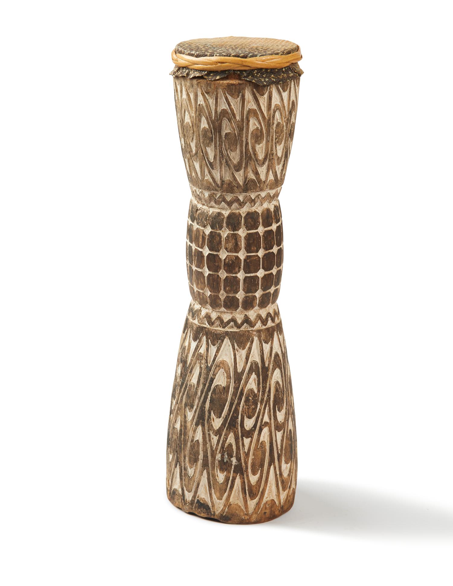 Two Asmat Drums