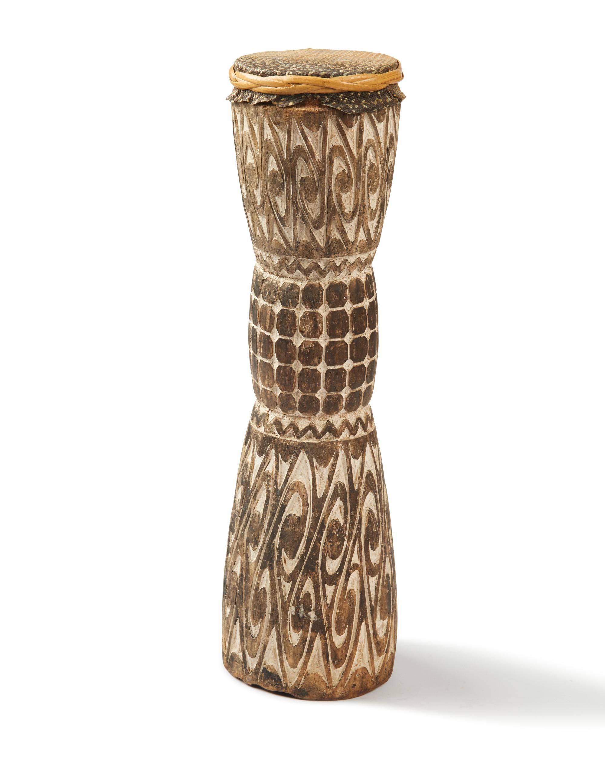 Two Asmat Drums
