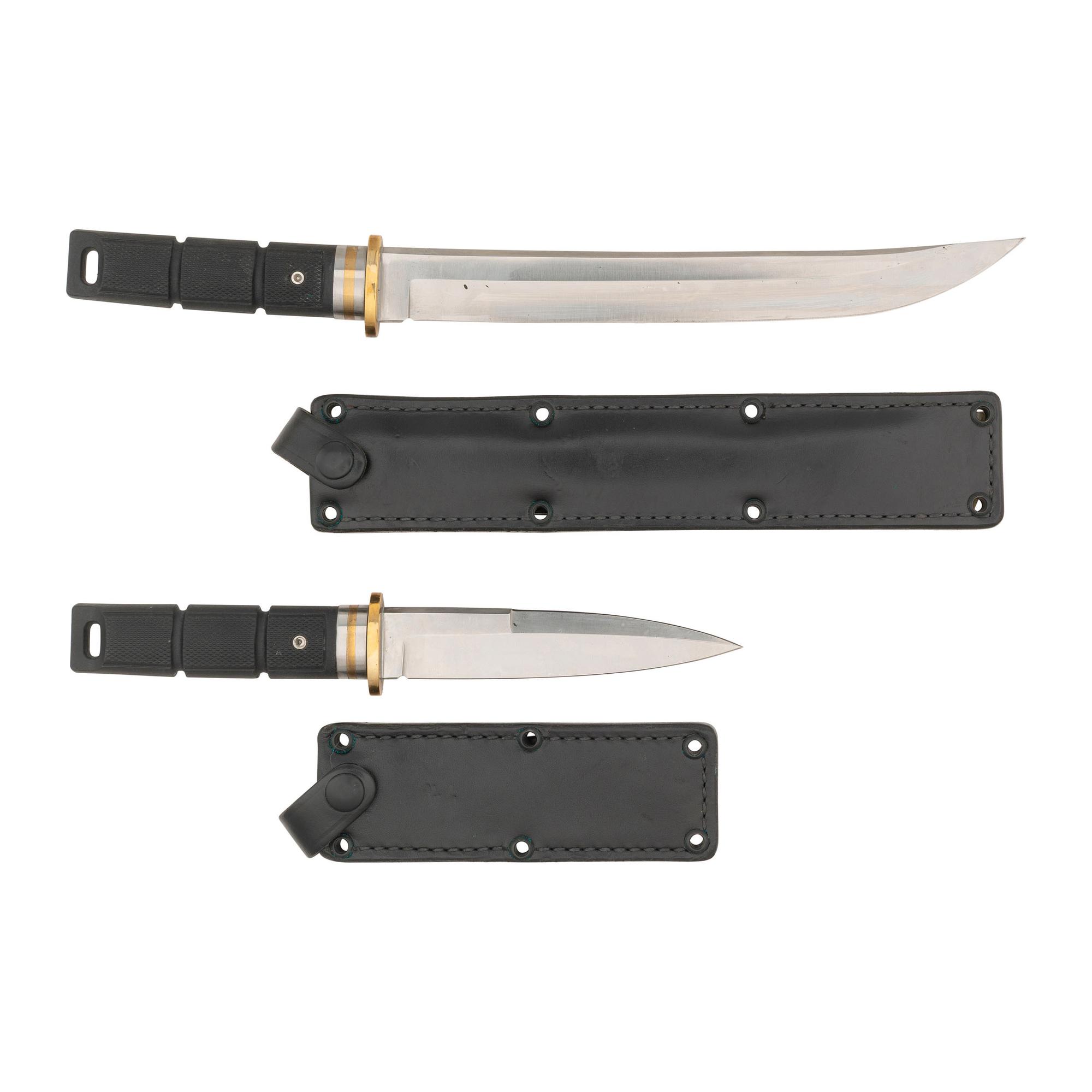 Lot of Two Al Mar Tactical Knives