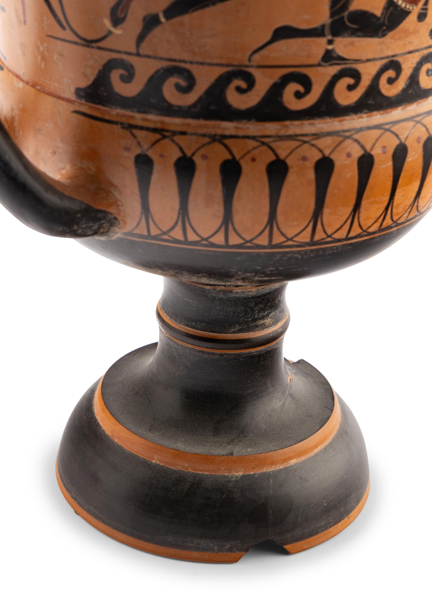 An Attic Style Black-Figure Krater
