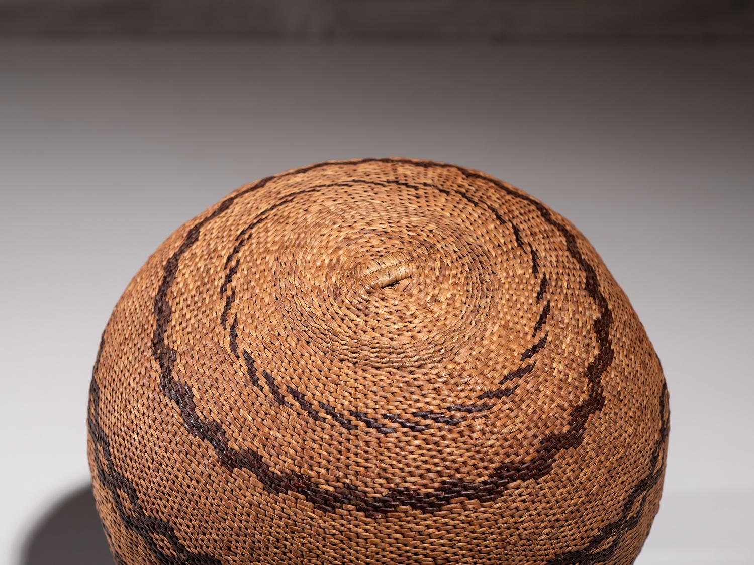 Pomo Twined Basket