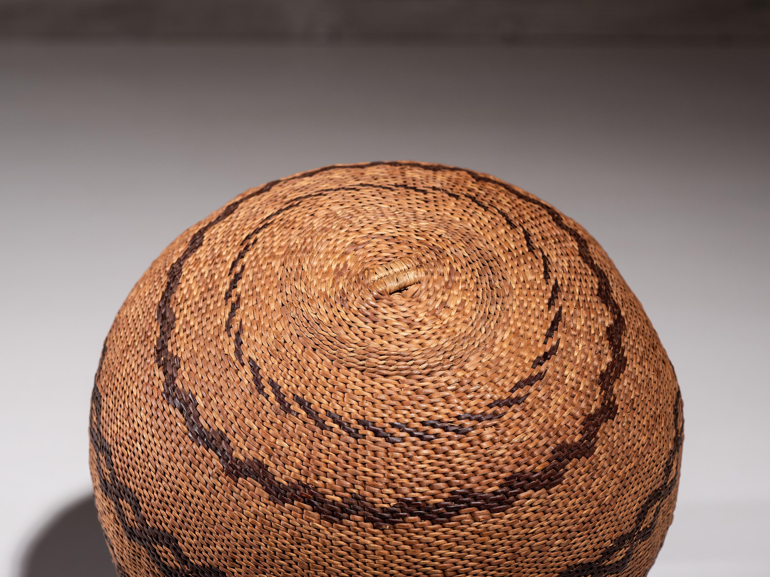 Pomo Twined Basket