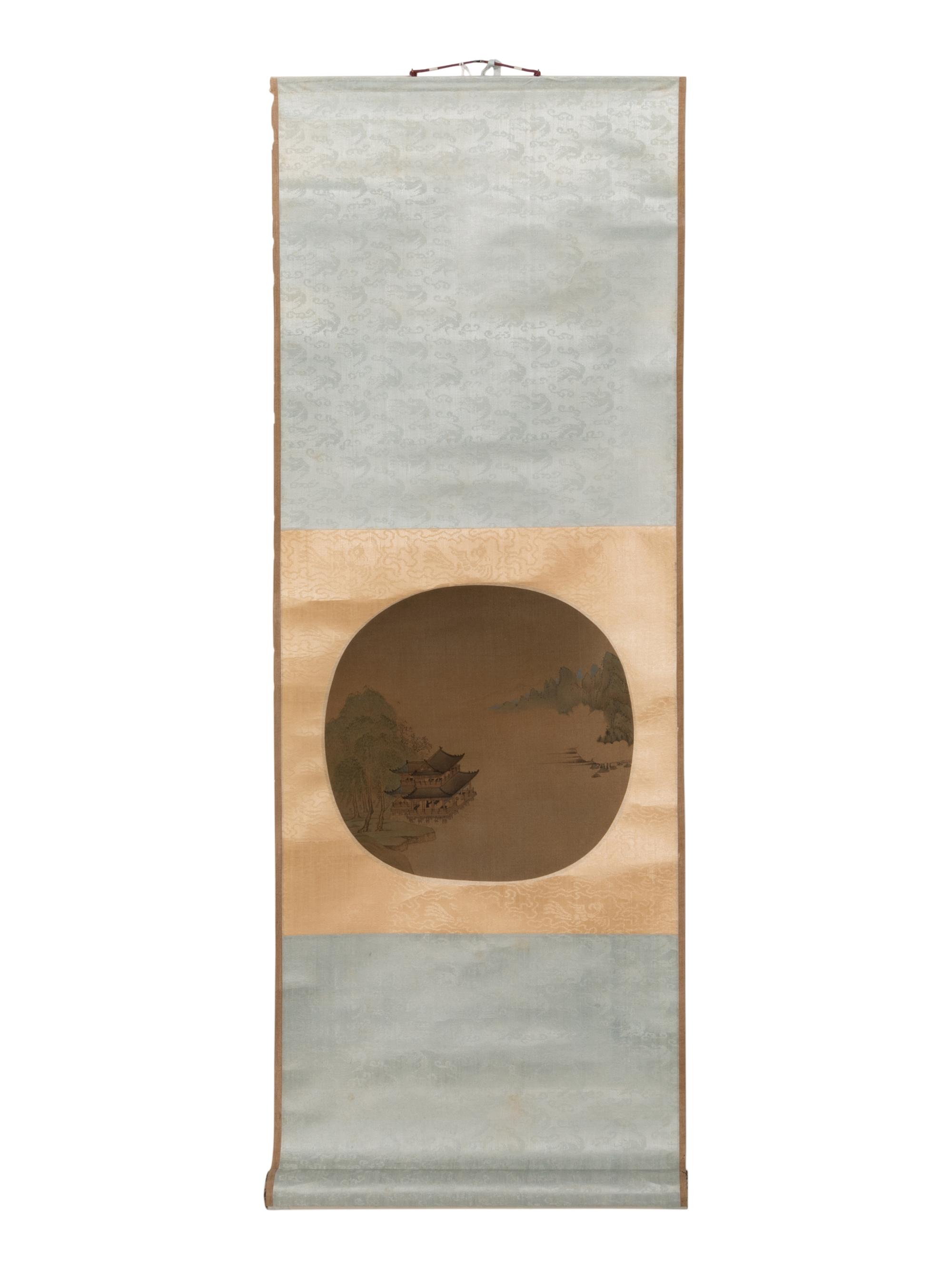 Four Chinese Prints Depicting Landscape
