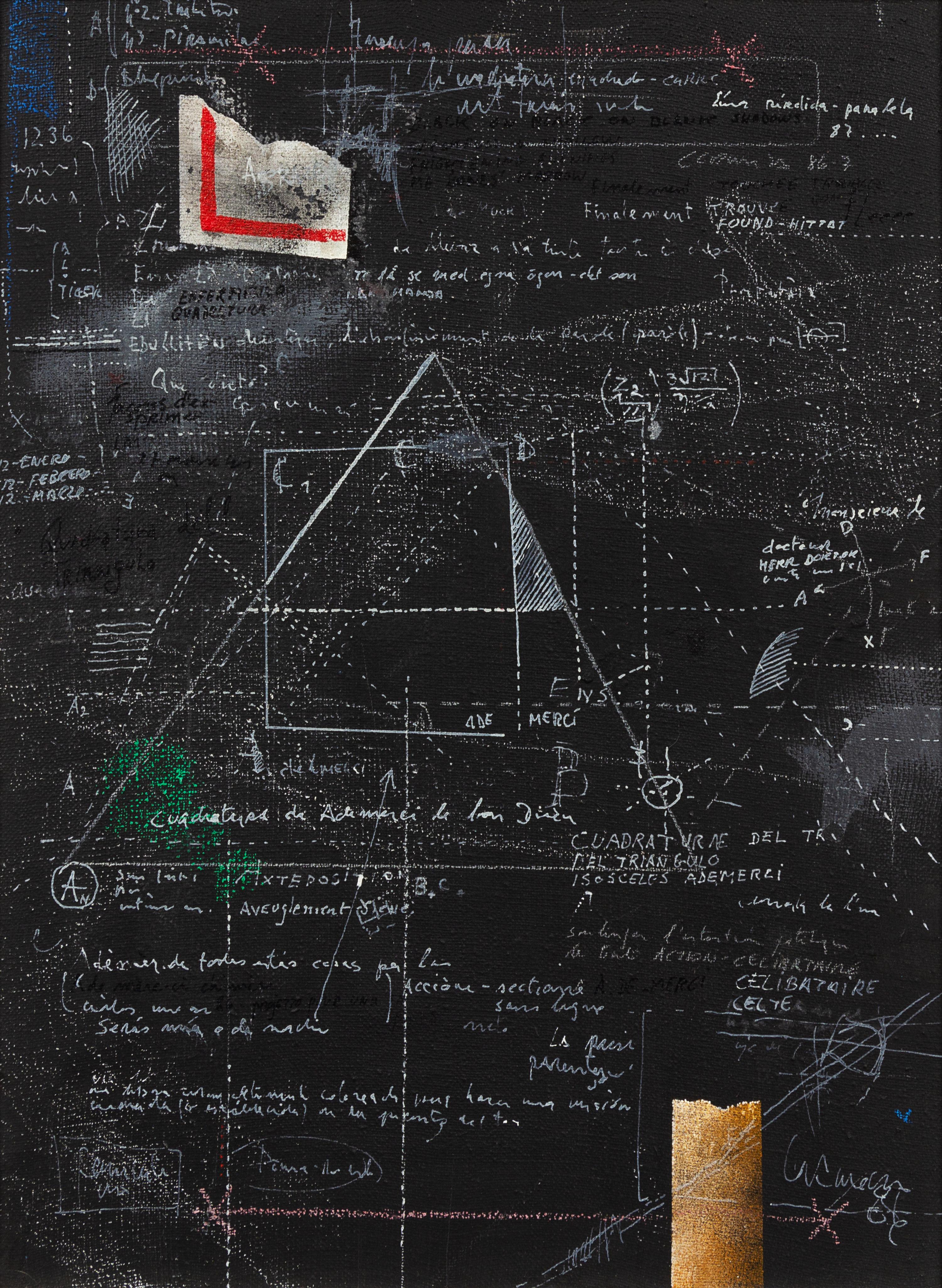 Francisco Coruera, (Chilean, b. 1944), Pizarra II
