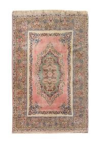 Two Kirman Wool Rugs