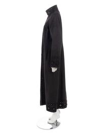 Oscar de la Renta Embroidered Cashmere Top Coat