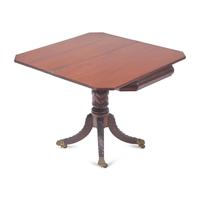 A Classical Carved Mahogany Card Table