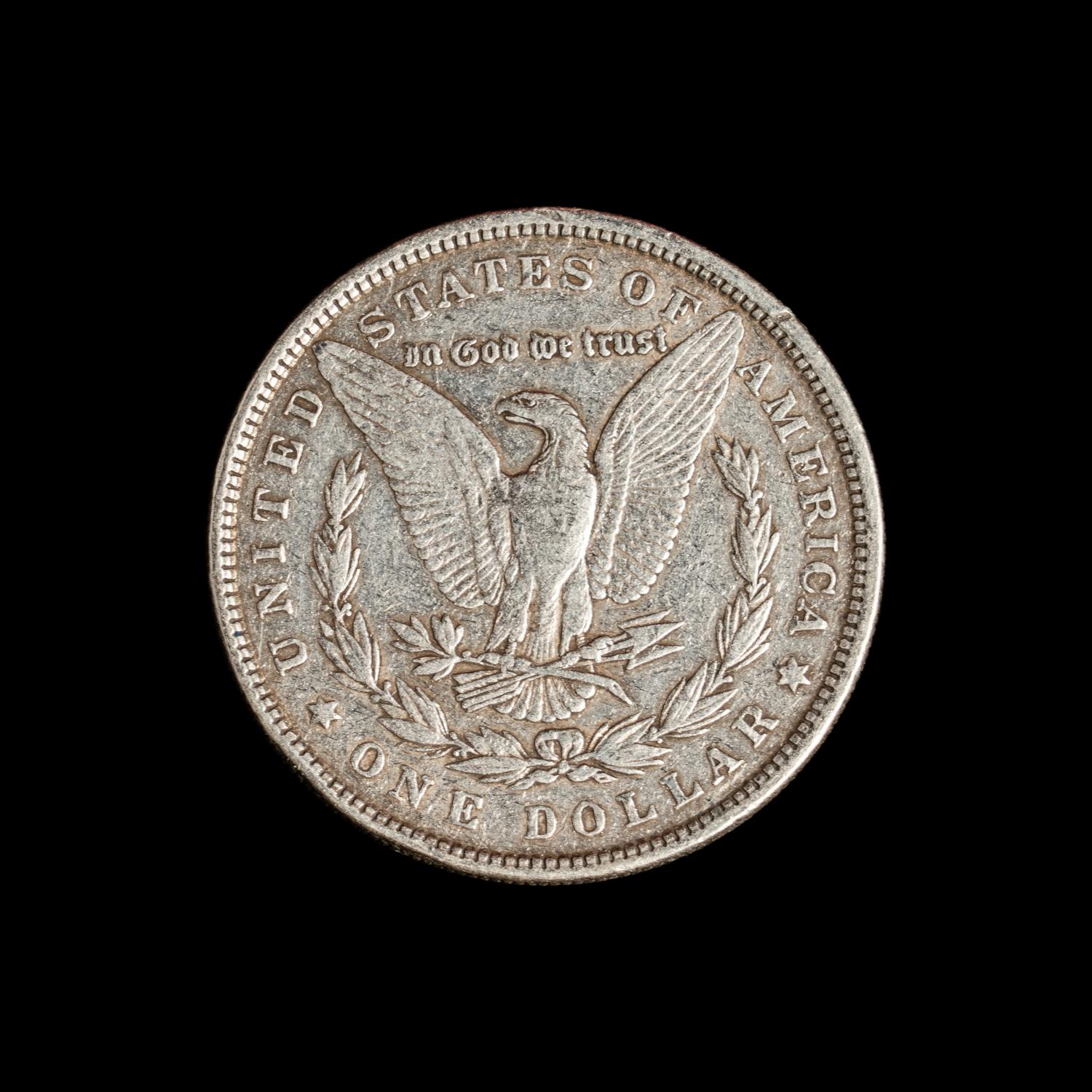 A Large Collection of Four-Hundred Morgan $1 Coins