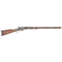 Heavy Barreled Plains Rifle Built on a Model 1860 Spencer Carbine Action by William H. Soper