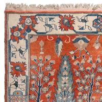 A Large Tabriz "Tree of Life" Carpet