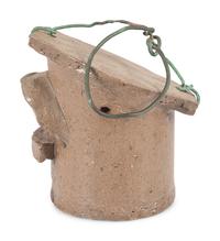Three Sewer Tile and Stoneware Birdhouses