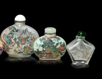 Five Chinese Inside Painted Snuff Bottles