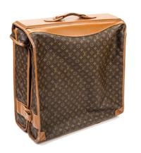 A Louis Vuitton Monogram Canvas Hardtop Garment Bag, 24" x 24" x 11"; Handle drop: 2".