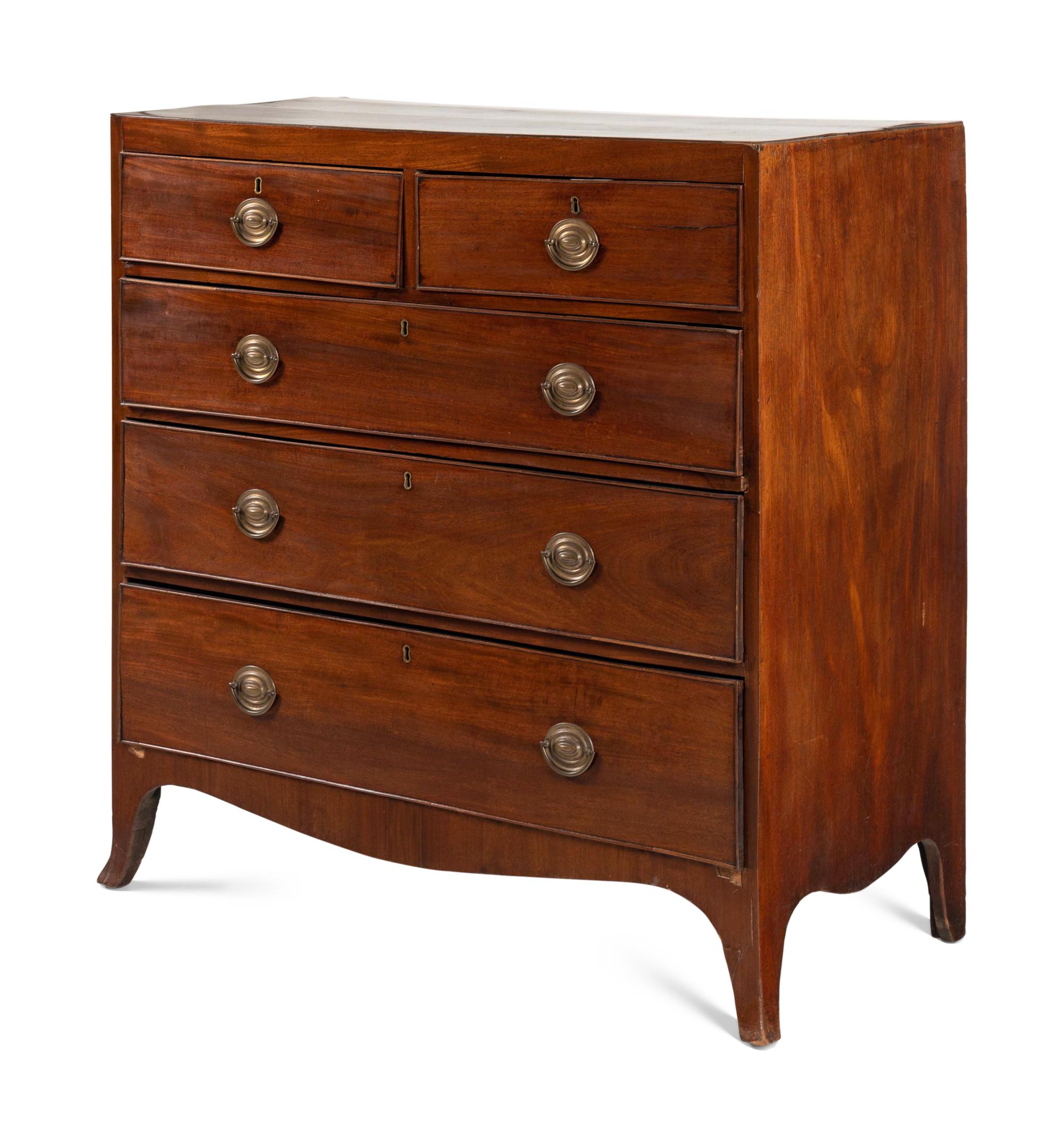 A Regency Mahogany Chest of Drawers