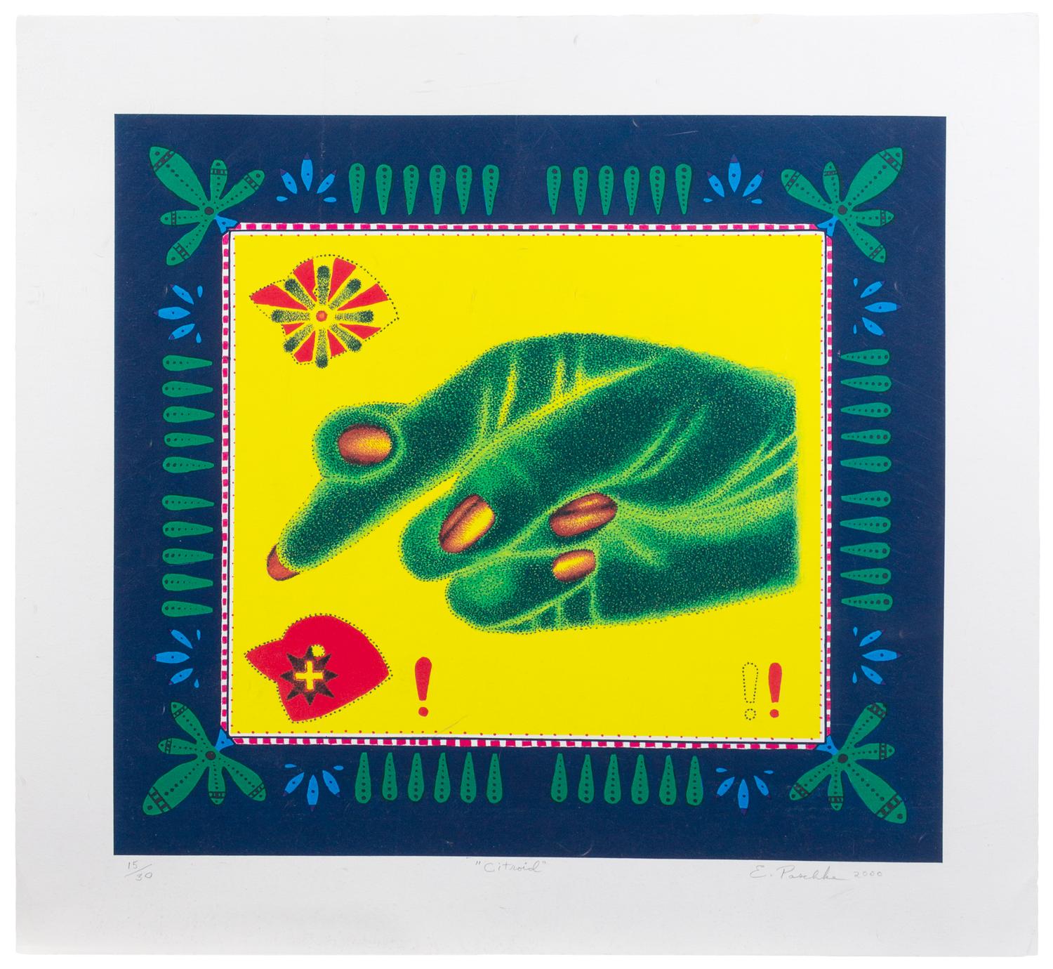 Ed Paschke, (American, 1939-2004), Citroid, 2000