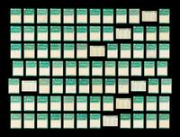 A Near Set of 1960 Topps Football Cards (130/132)