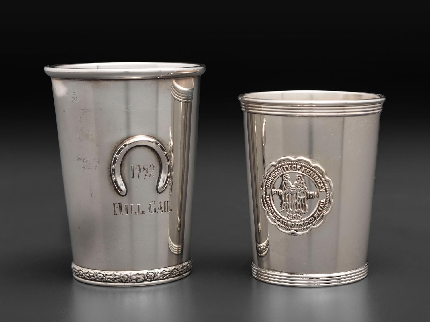 Two American Silver Commemorative Julep Cups