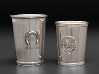 Two American Silver Commemorative Julep Cups