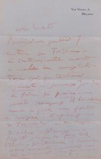 [Music] Puccini, Giacomo. Group of 2 Signed Items