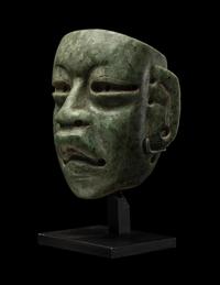 An Olmec Jade Maskette