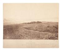 [WESTERN AMERICANA]. O'SULLIVAN, Timothy (1840-1882), photographer. Mono Lake, California . Albumen photograph from Clarence King's Survey of the Fortieth Parallel. 1868.