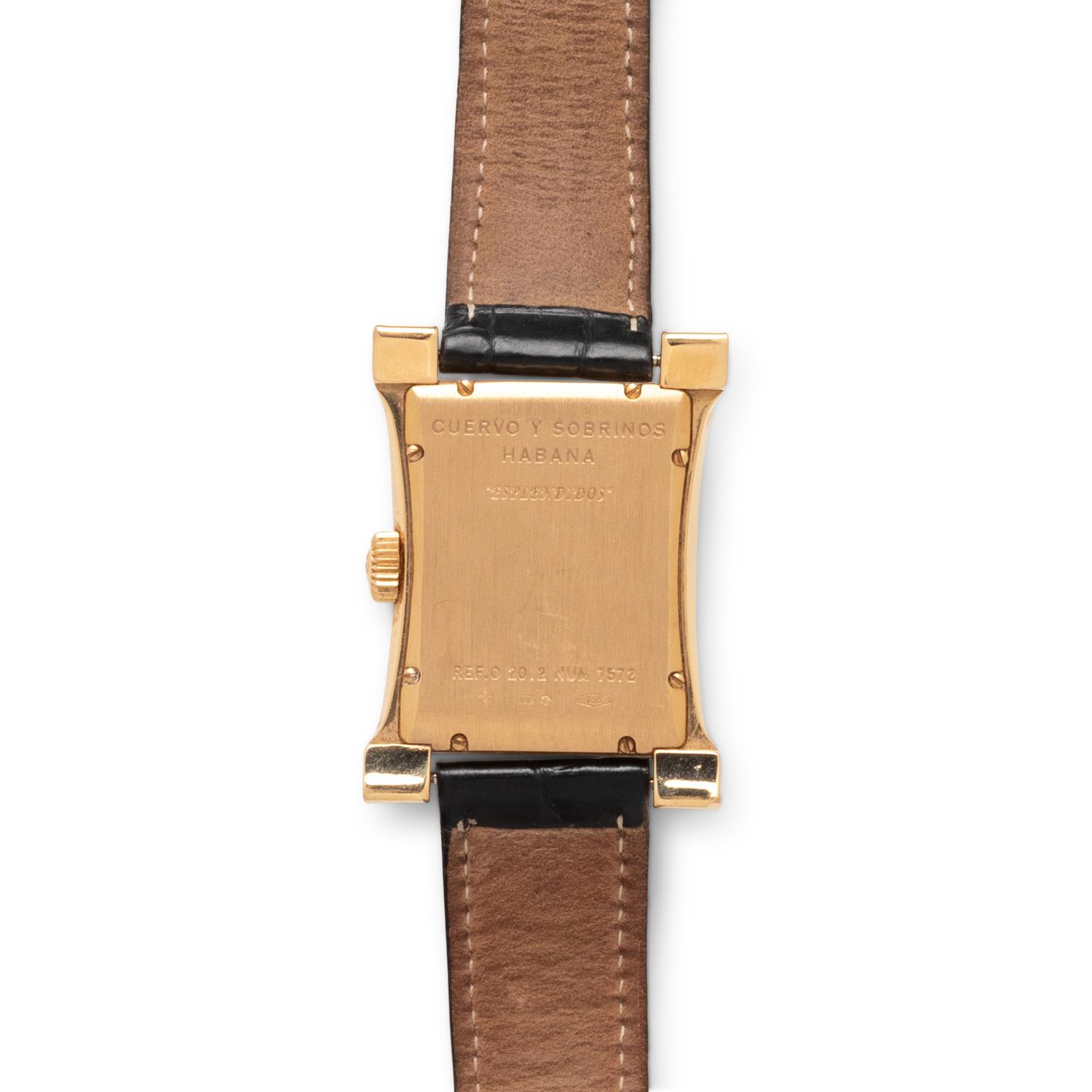 CUERVO Y SOBRINOS, REF. 2012 18K ROSE GOLD 'ESPLENDIDOS' WATCH