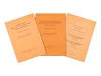 EINSTEIN, Albert (1879-1955). A group of offprints, comprising: