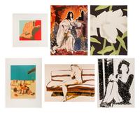 Six New York Artists Portfolio (complete portfolio of six) Including works by Alex Katz, Jack Beal, John Clem Clark, Malcom Morley, Bob Stanley, and Philip Pearlstein.