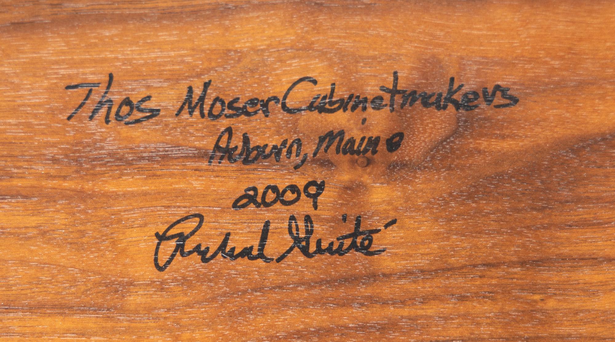 Pair of Occasional Tables Minimus – Oval , 2009 Thos. Moser Cabinetmakers, Auburn, Maine