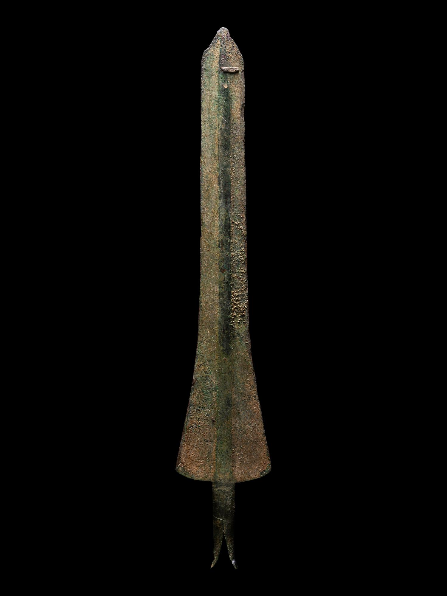 A Luristan Bronze Spear Head