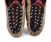 Haudenosaunee and Eastern Woodlands Child's Moccasins