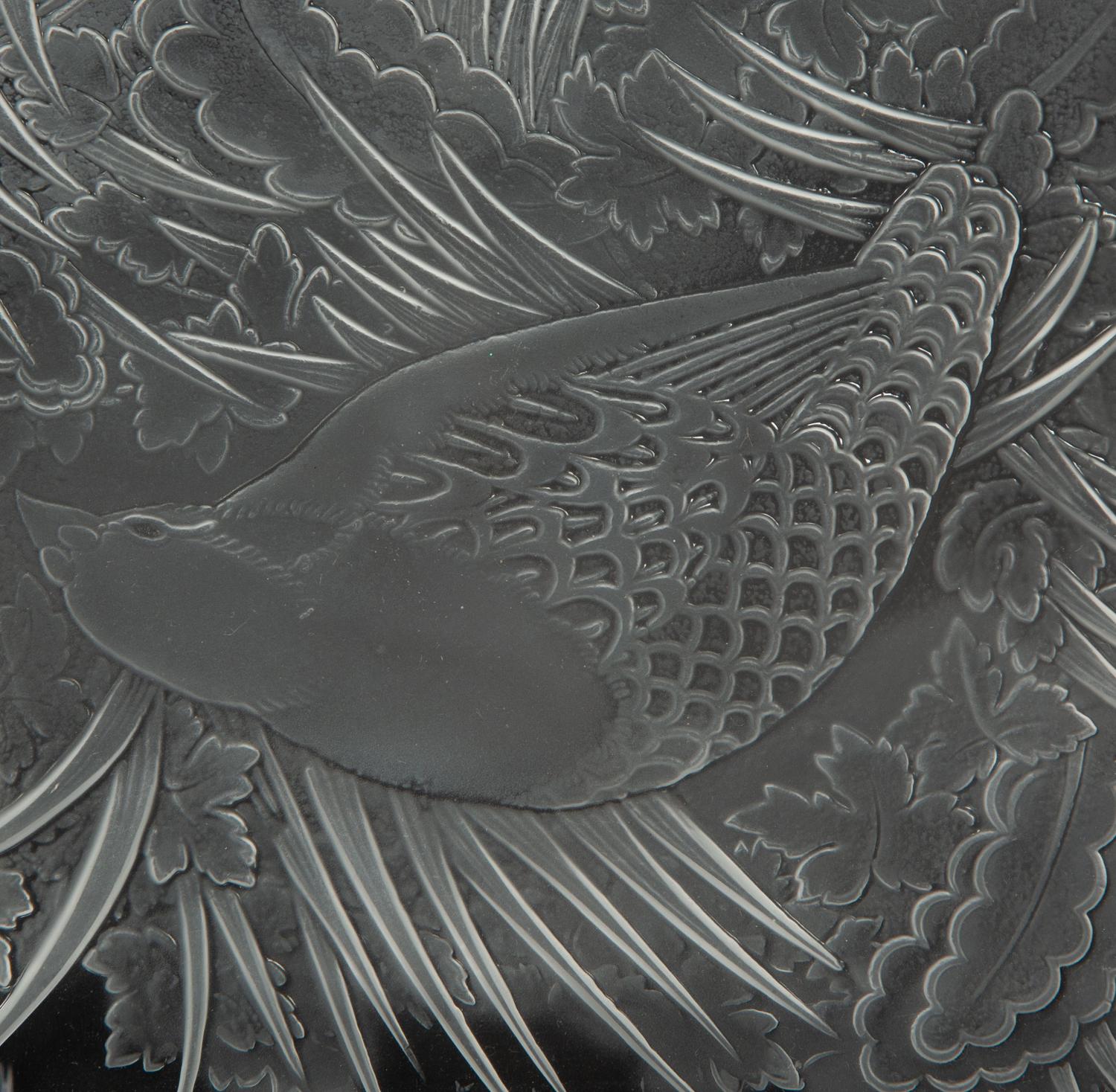 A Group of Four Lalique Table Articles