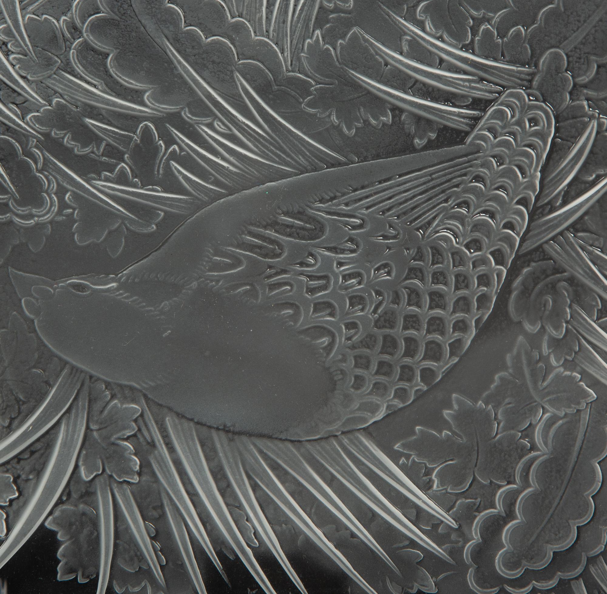 A Group of Four Lalique Table Articles