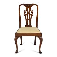 A George II Walnut Side Chair