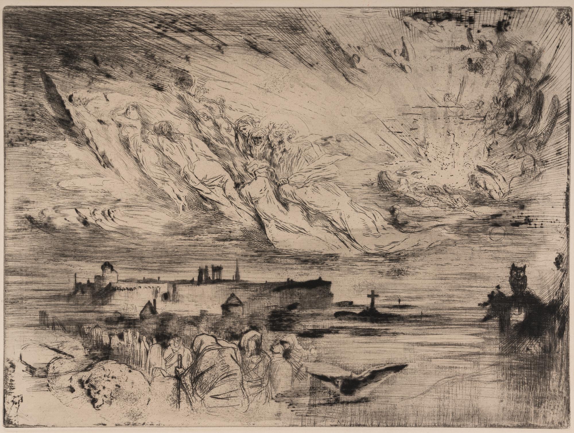 Les Esprits des Villes-Mortes and Le Port aux Mouettes (two works), 1886