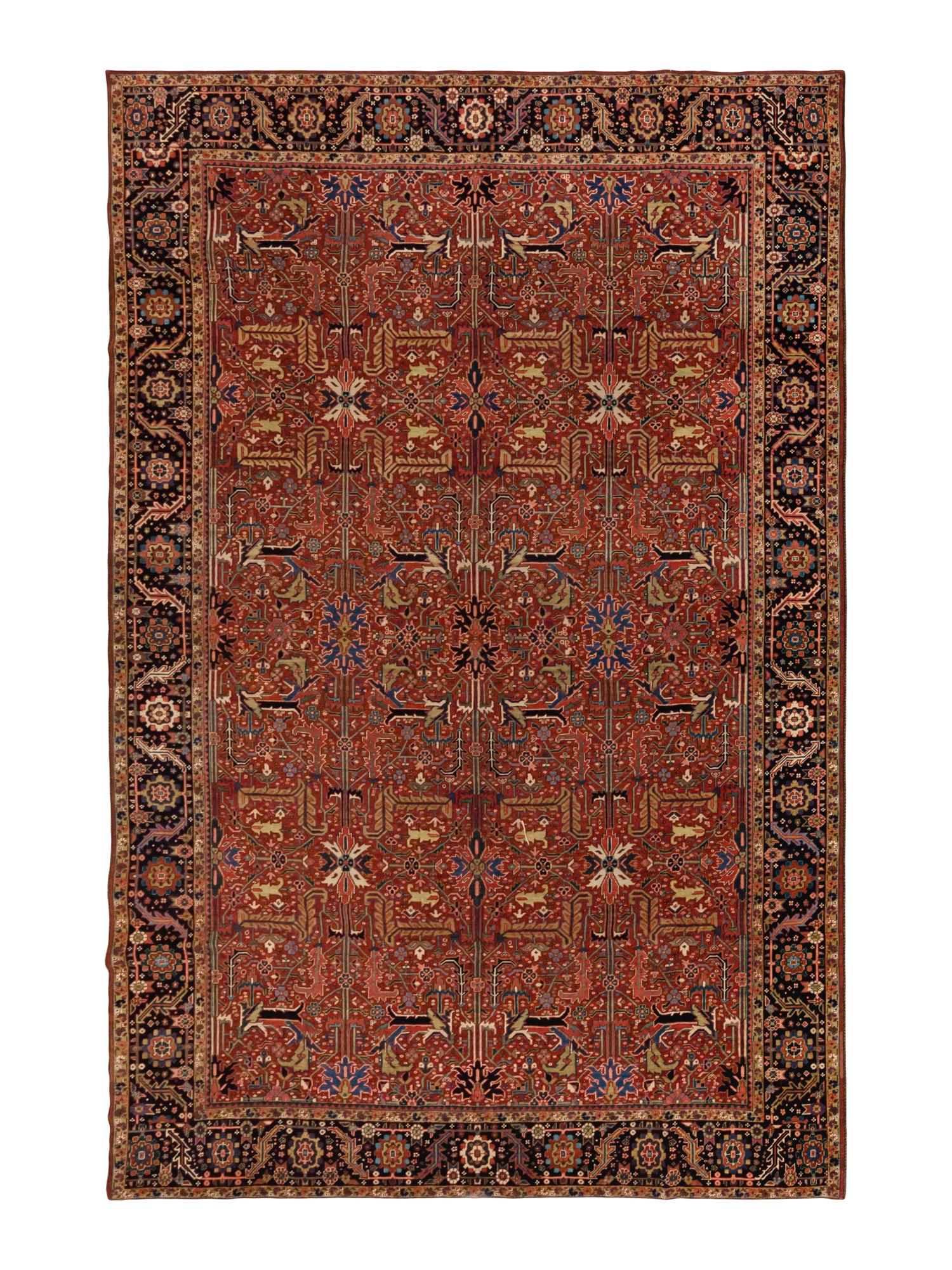 A Heriz Carpet