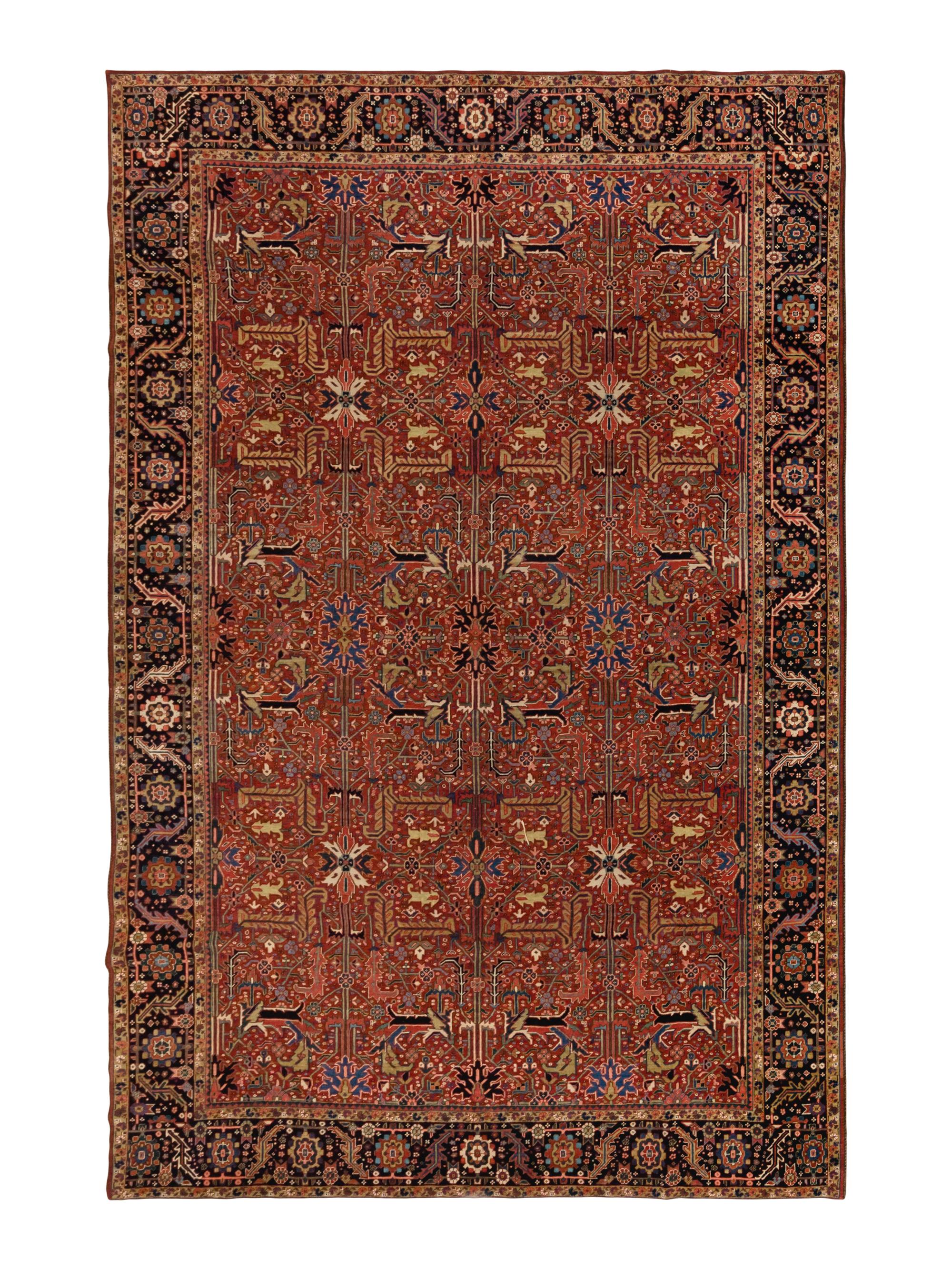 A Heriz Carpet