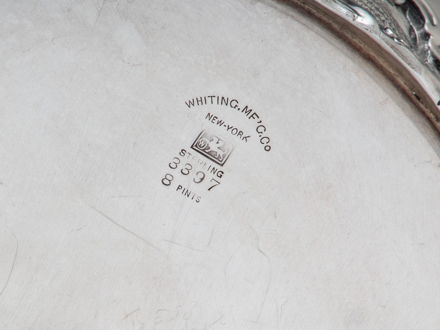 An American Silver Water Pitcher