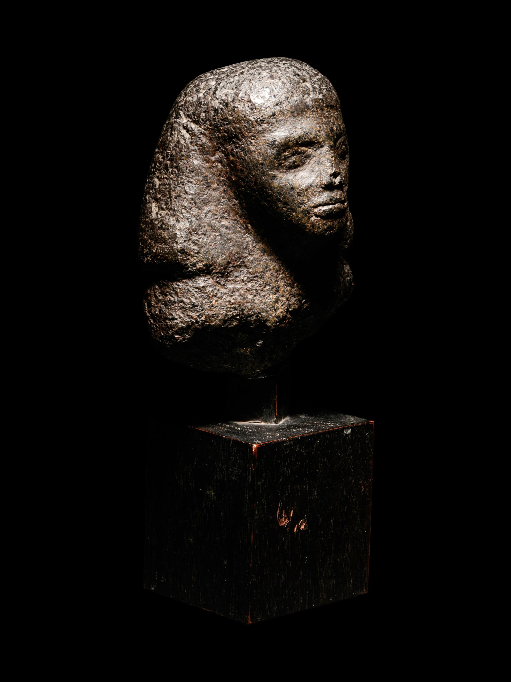 An Egyptian Granite Head