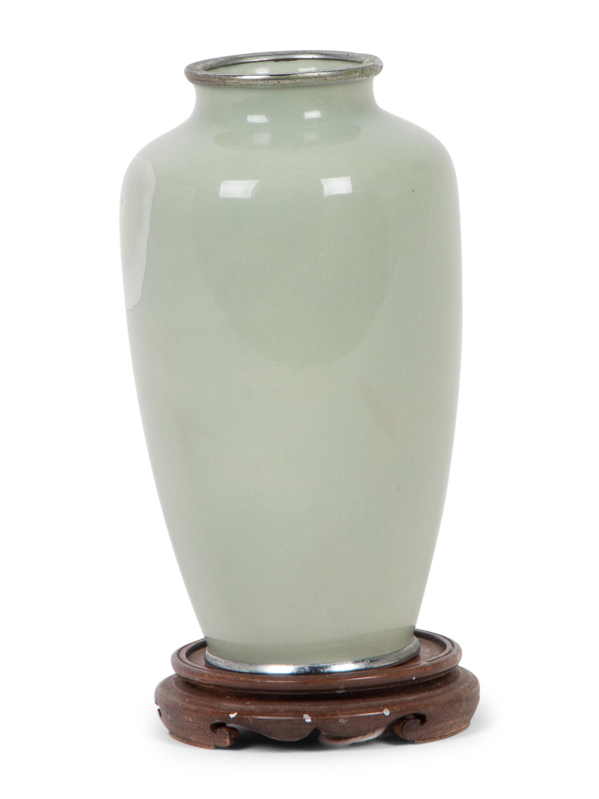 Two Japanese Cloisonné Vases