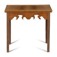 An English Mahogany Flip-Top Table