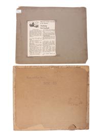 [SPORTS - EARLY PHOTOGRAPHY]. Two photographs of football teams.