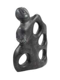Transformational Figural Soapstone Sculpture
