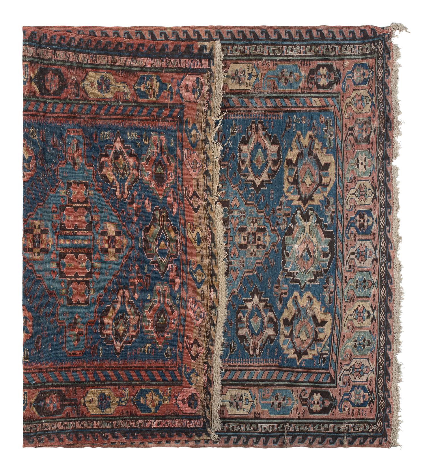 A Caucasian Soumak Wool Rug