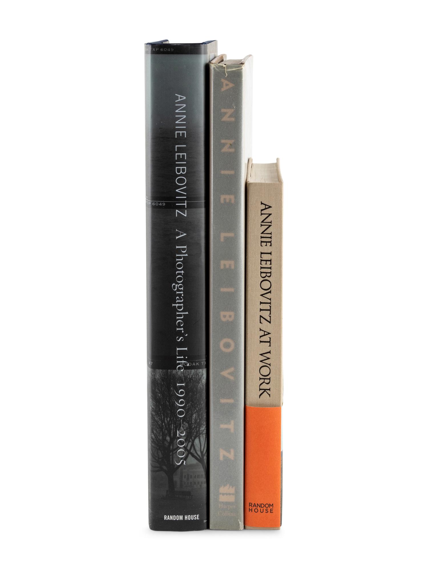 [PHOTOBOOKS]. LEIBOVITZ, Annie (b. 1949). A group of 3 works by Leibovitz, comprising:
