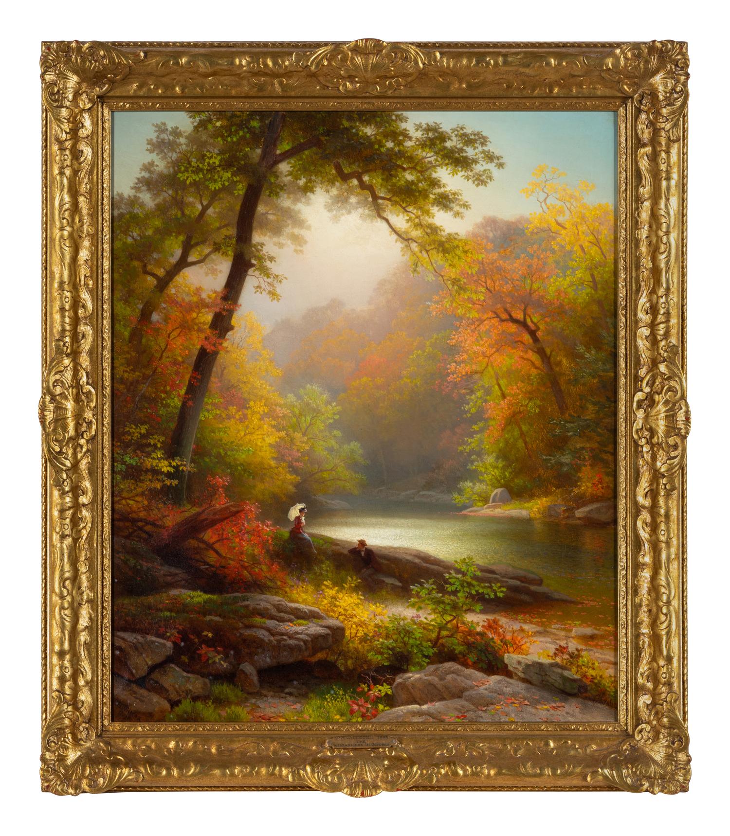 The Wissahickon in October , 1898