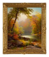 The Wissahickon in October , 1898
