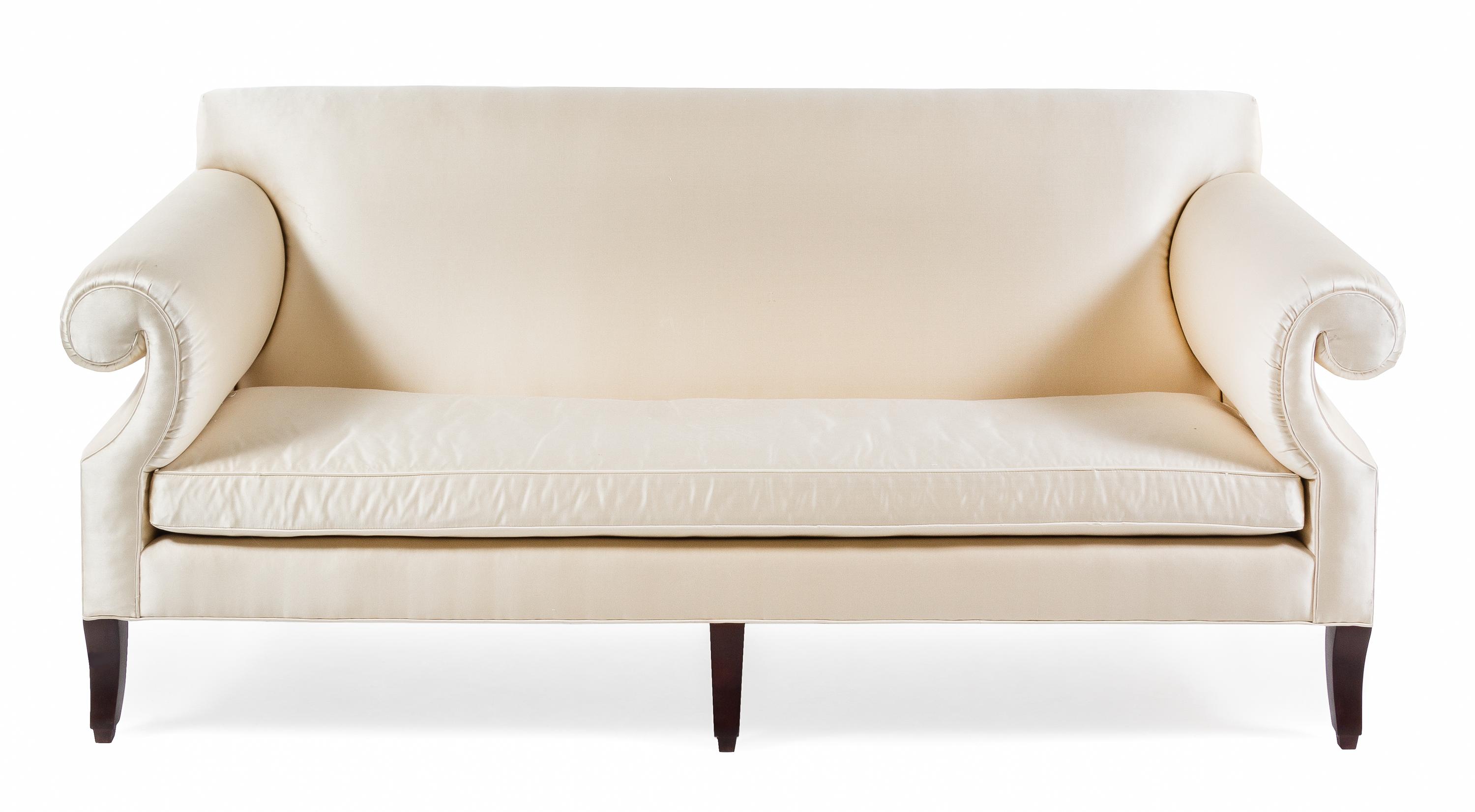 An American Upholstered Sofa Height 36 x width 80 x depth 32 inches. — PARISH-HADLEY FOR BAKER FURNITURE COMPANY, 20TH CENTURY